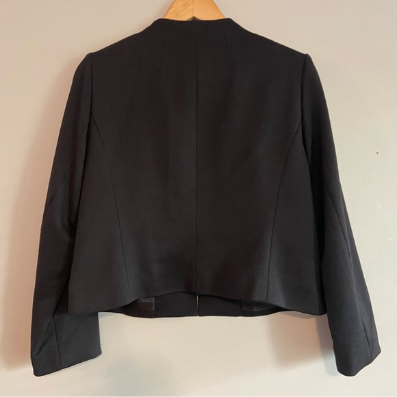 Jones New York Black Blazer Cropped Suit Jacket - Picture 5 of 7